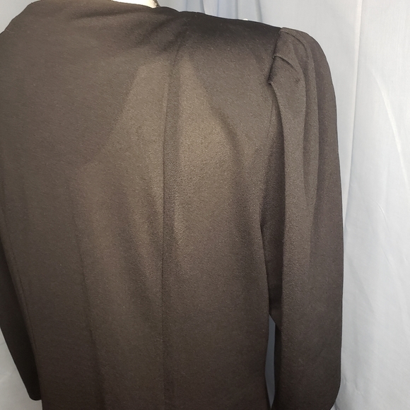 Vtg Just Ducky Lace Collar Drop Waist Dress - Picture 2 of 8